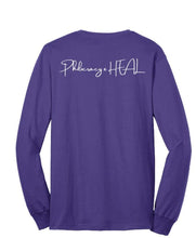 Load image into Gallery viewer, HEAL &quot;Life-Saver&quot; Lavender Long-Sleeve Shirt
